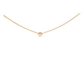 Cartier Yellow Gold Small Diamond Necklace